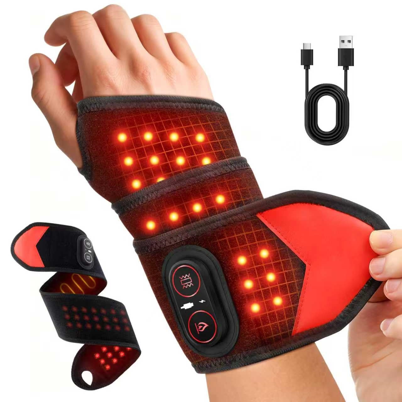 Wrist Wraps - Portable Red Light Therapy Wrap 660nm