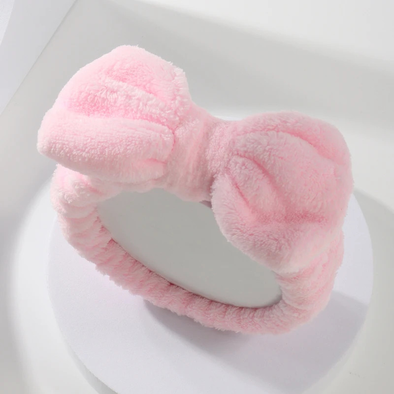 Wrist Wraps - Bow Headband Wristband Set Towel Elastic