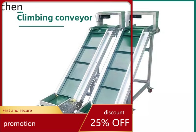 Lifting Belt - HT Small Food Grade Climbing Conveyor