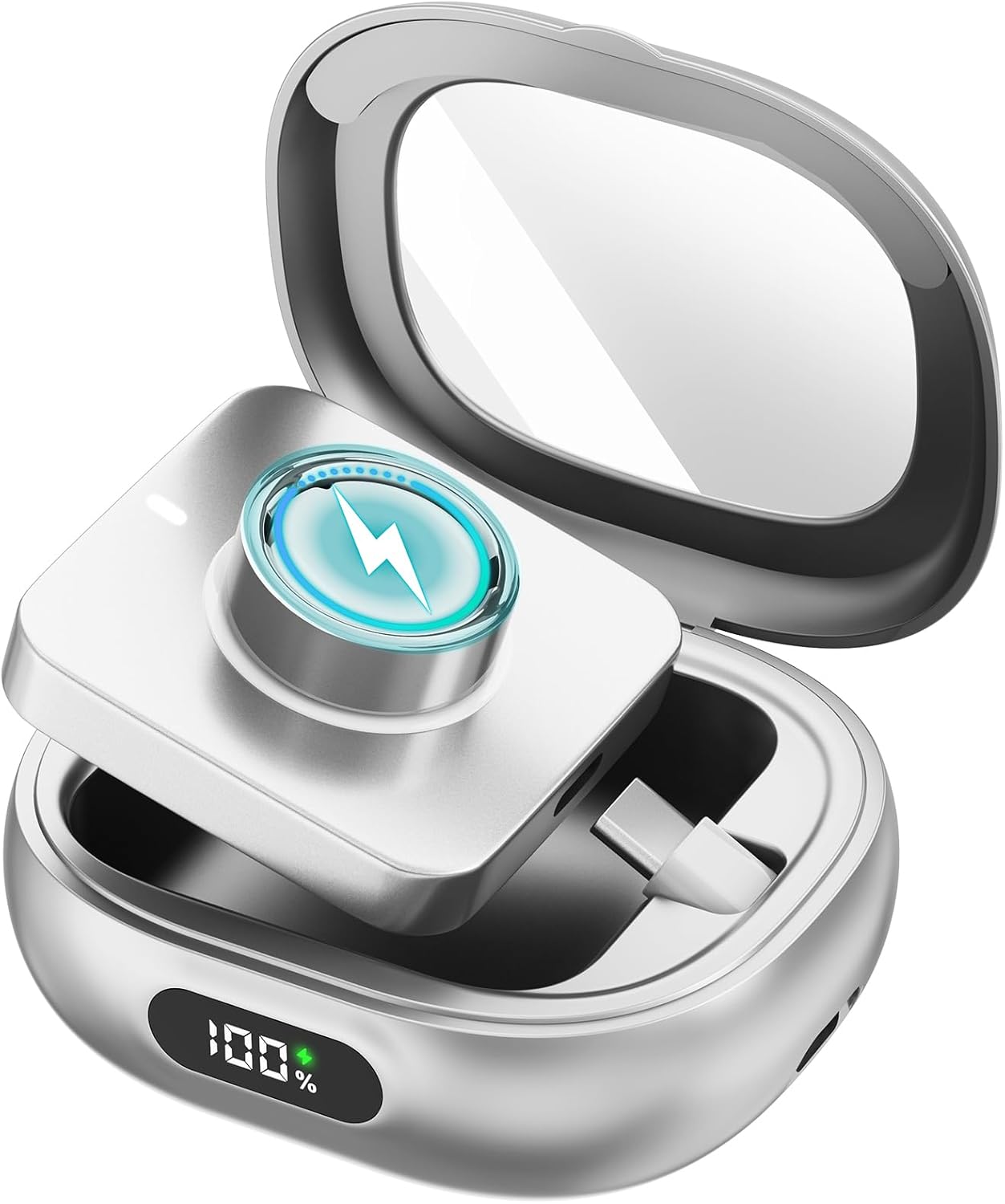 Gymnastic Ring - Smart Ring Charging Case Portable Charger