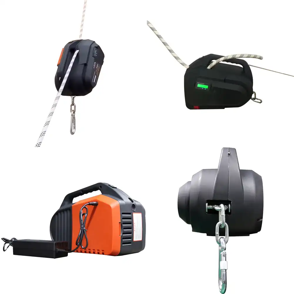 Rope Climb - Material Baggage Luggage air Conditioner Outside