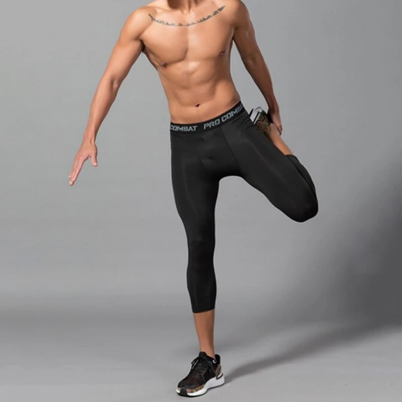 Crossfit Victory - Men Running Leggings Quick Dry Gym