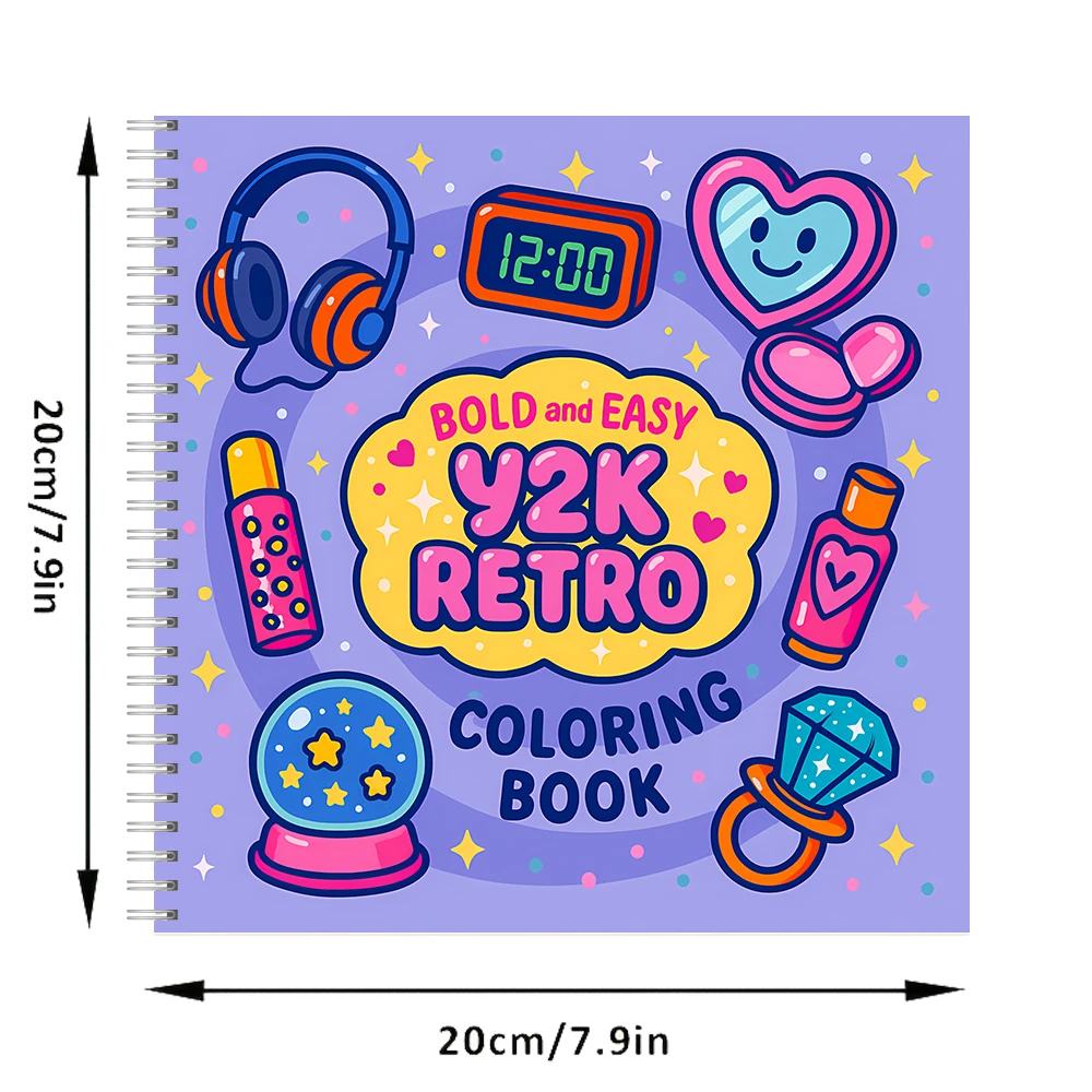 Easy Retro Coloring Book for A - Chalk Bag 评论和价格