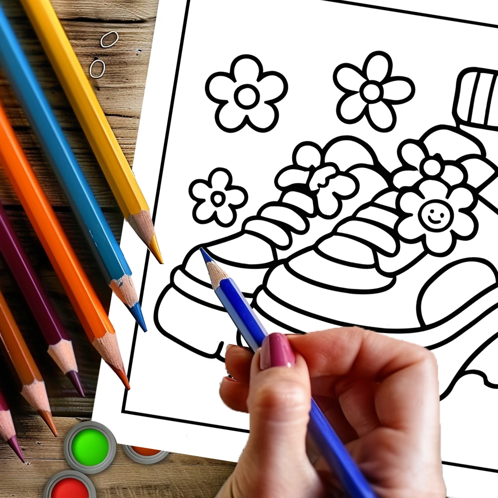 Easy Retro Coloring Book for A - Chalk Bag 评论和价格
