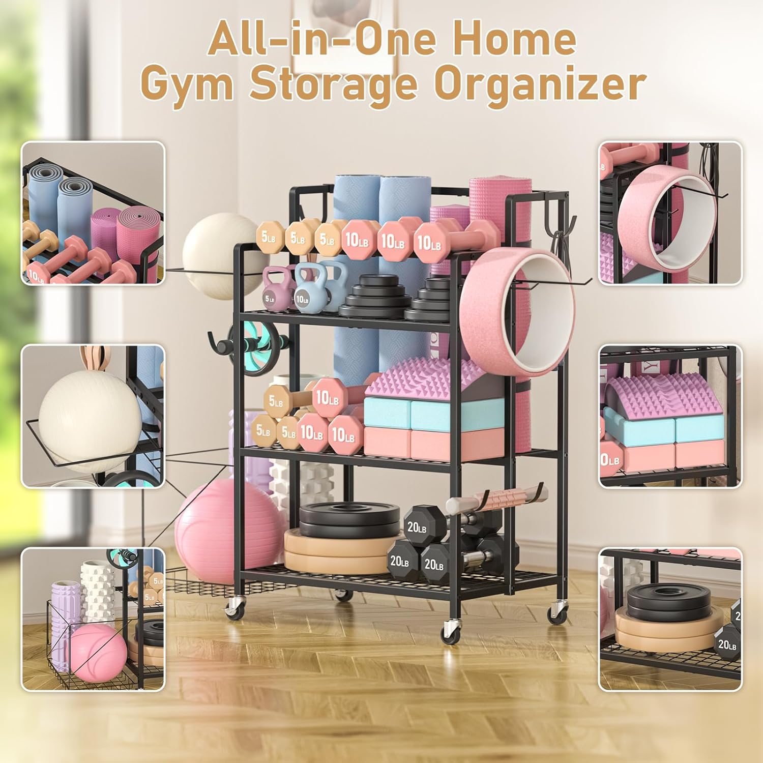 Home Gym Storage, No Material  - Kettlebell 评论和价格