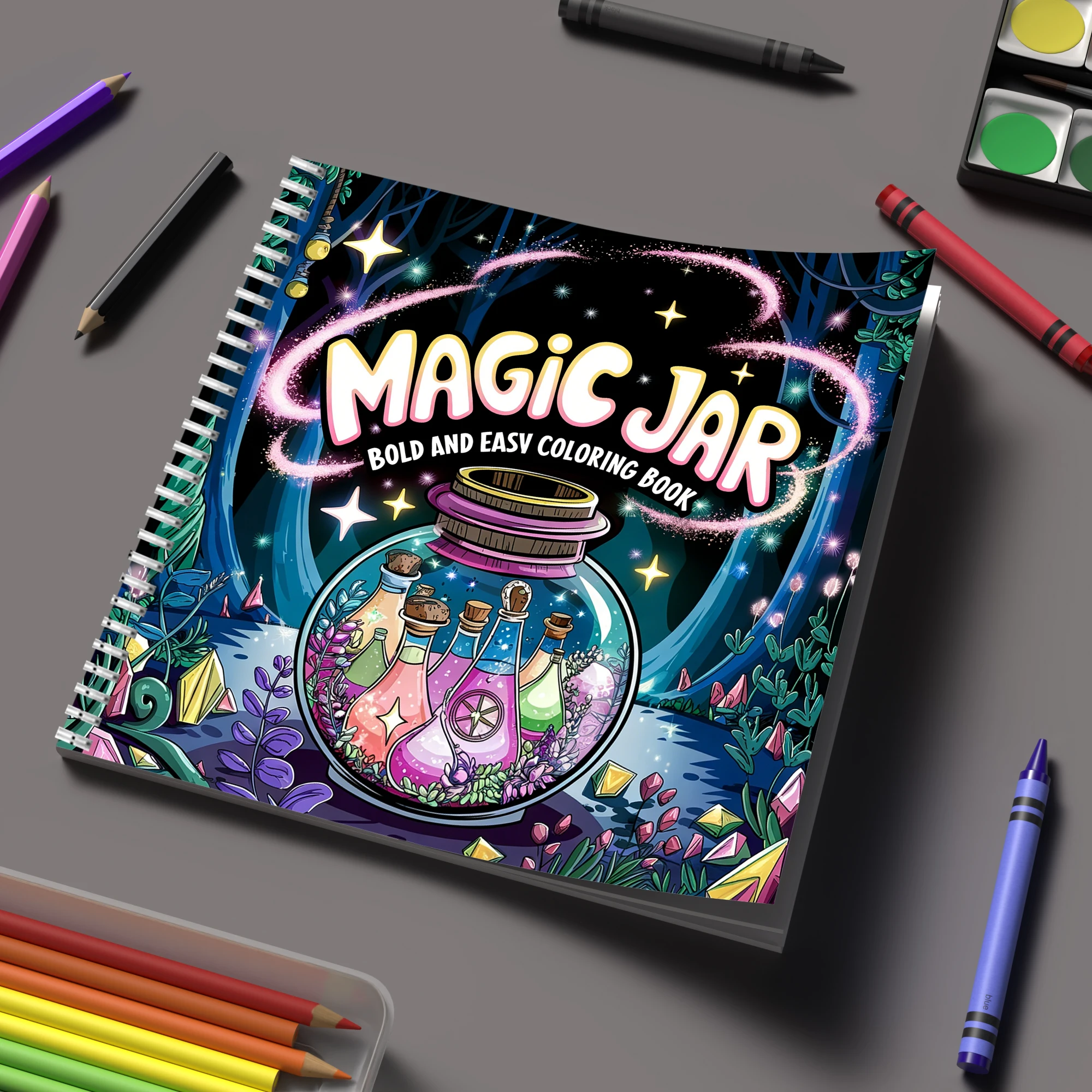 Coloring Book Magic Jar for Ad - Chalk Bag 评论和价格
