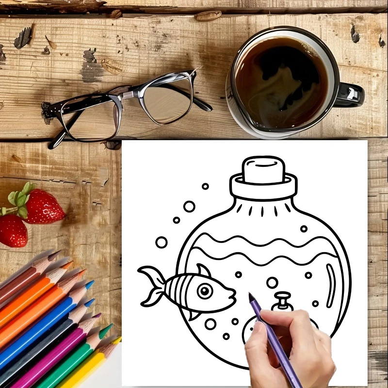 Coloring Book Magic Jar for Ad - Chalk Bag 评论和价格