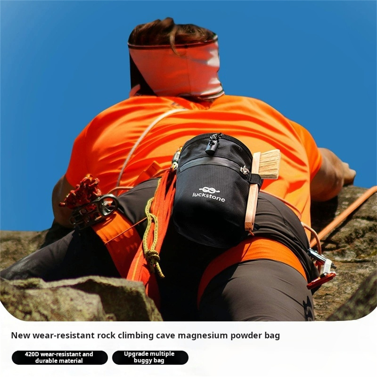 5Pcs/Lot Outdoor Bouldering Ro - Chalk Bag 评论和价格