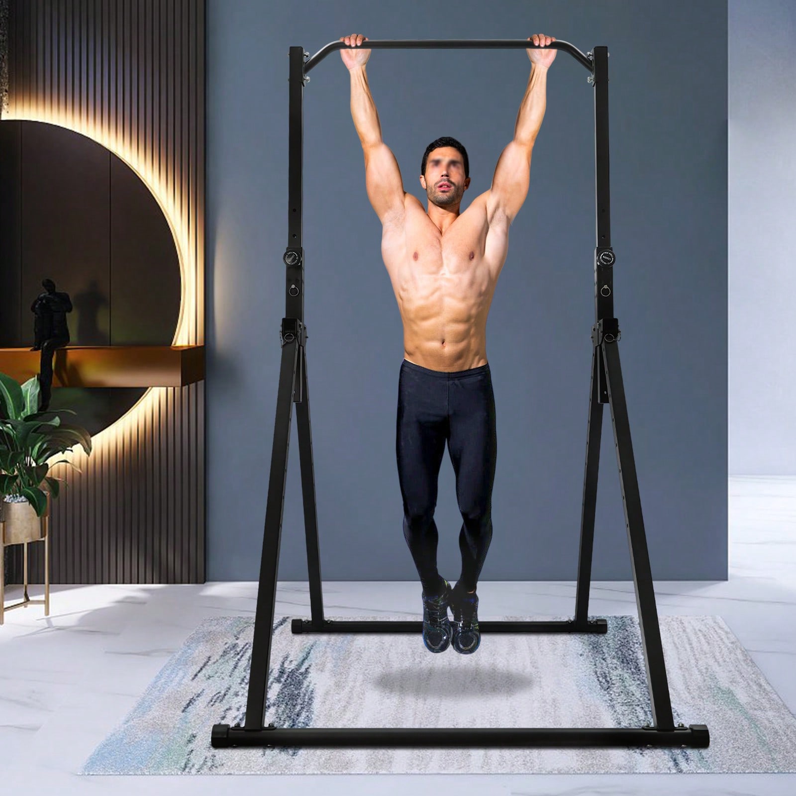 Triangular Pull Up Station Pul - Pull Up Bar 评论和价格