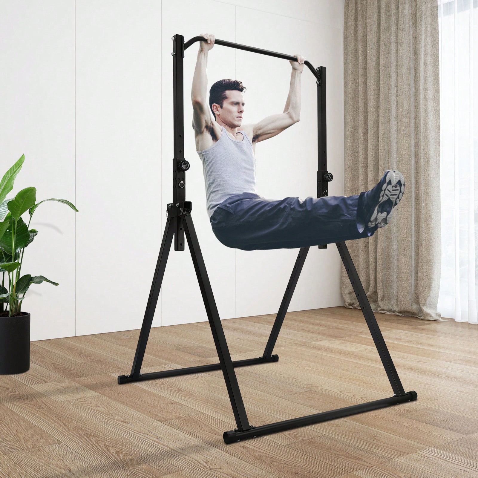 Triangular Pull Up Station Pul - Pull Up Bar 评论和价格