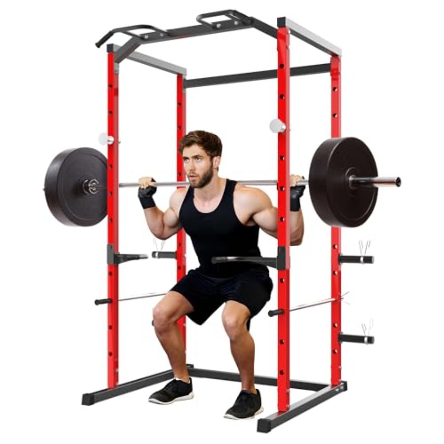 Heavy-Duty Power Cage with Pul - Pull Up Bar 评论和价格