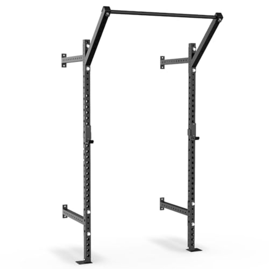 Wall Mounted Squat Rack for ho - Pull Up Bar 评论和价格