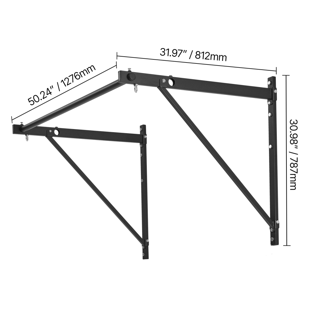 Ye Wall Mounted Heavy Duty Pul - Pull Up Bar 评论和价格