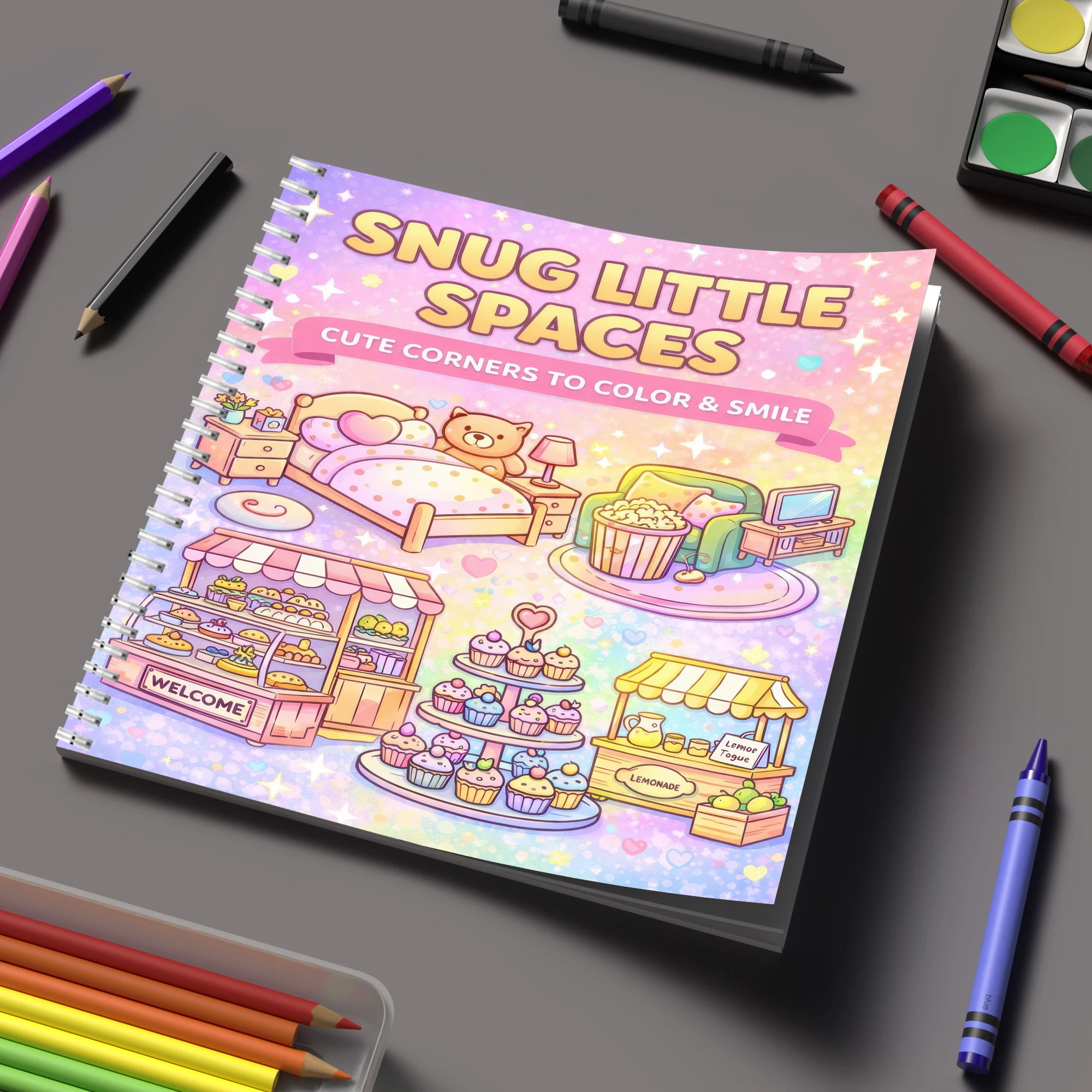 Coloring Book Little Spaces fo - Chalk Bag 评论和价格