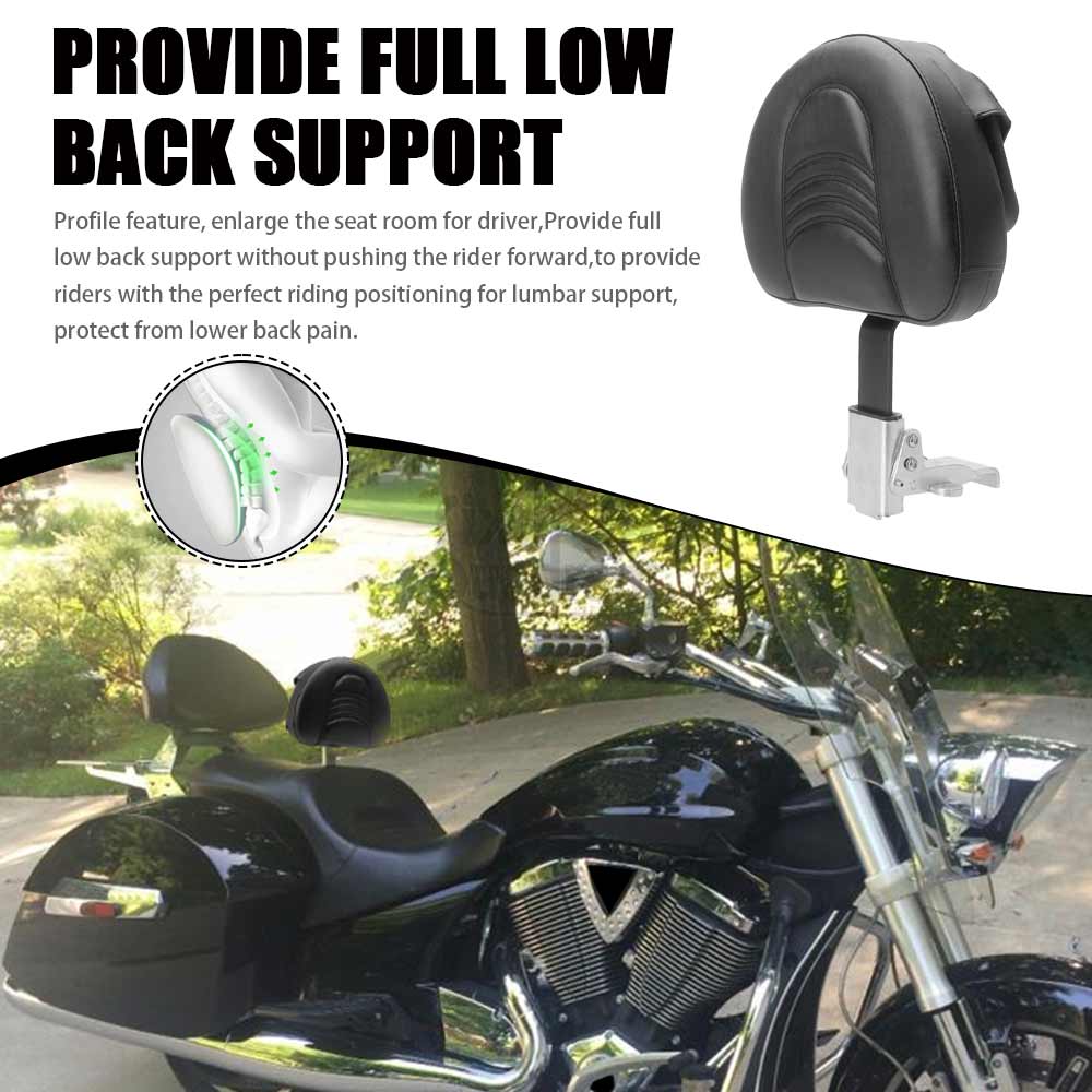 Motorcycle Seat Backrest Passe - Crossfit Victory 评论和价格