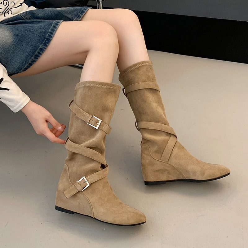 Women Vintage Suede Slouch Mid - Crossfit Belt 评论和价格