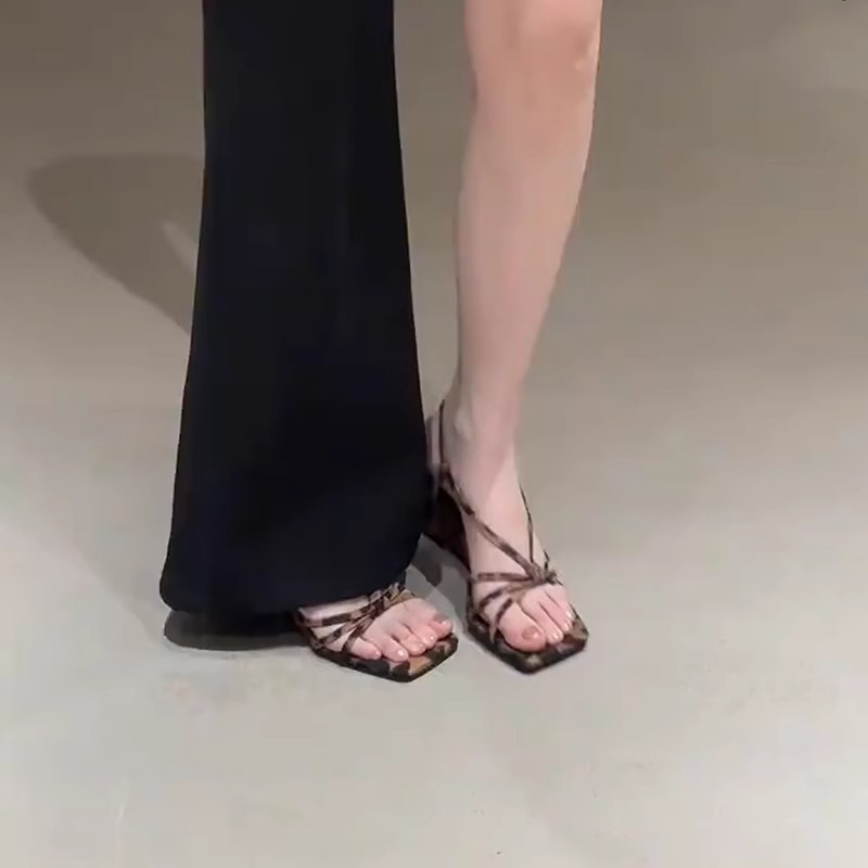 Leopard Wedge Sandals Summer N - Crossfit Belt 评论和价格