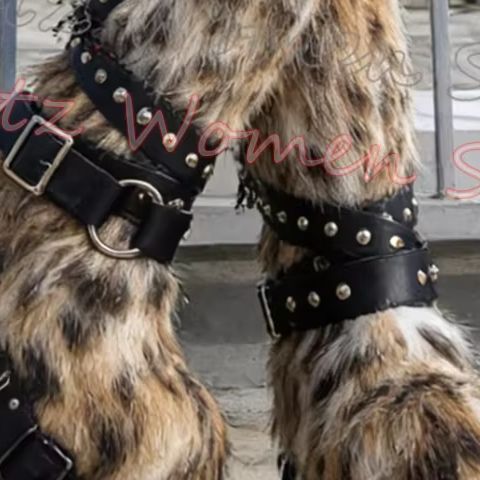 Leopord Furry Knee High Boot P - Crossfit Belt 评论和价格
