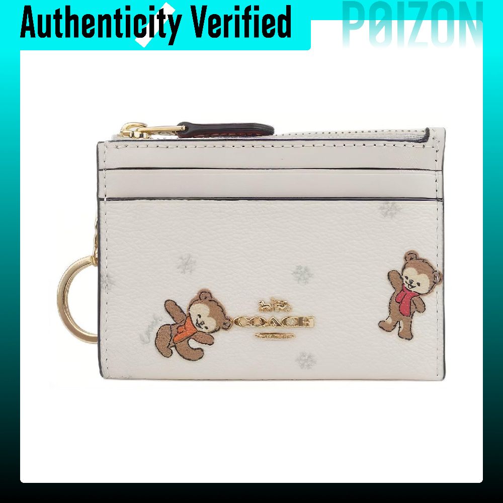 COACH Skinny Id Case Coated Ca - Chalk Bag 评论和价格