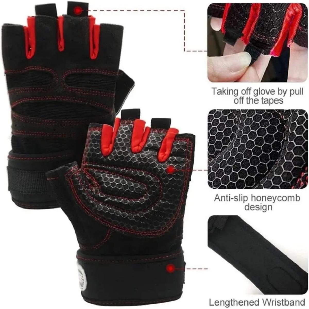 Fitness Weight Lifting Wristba - Weightlifting Gloves 评论和价格
