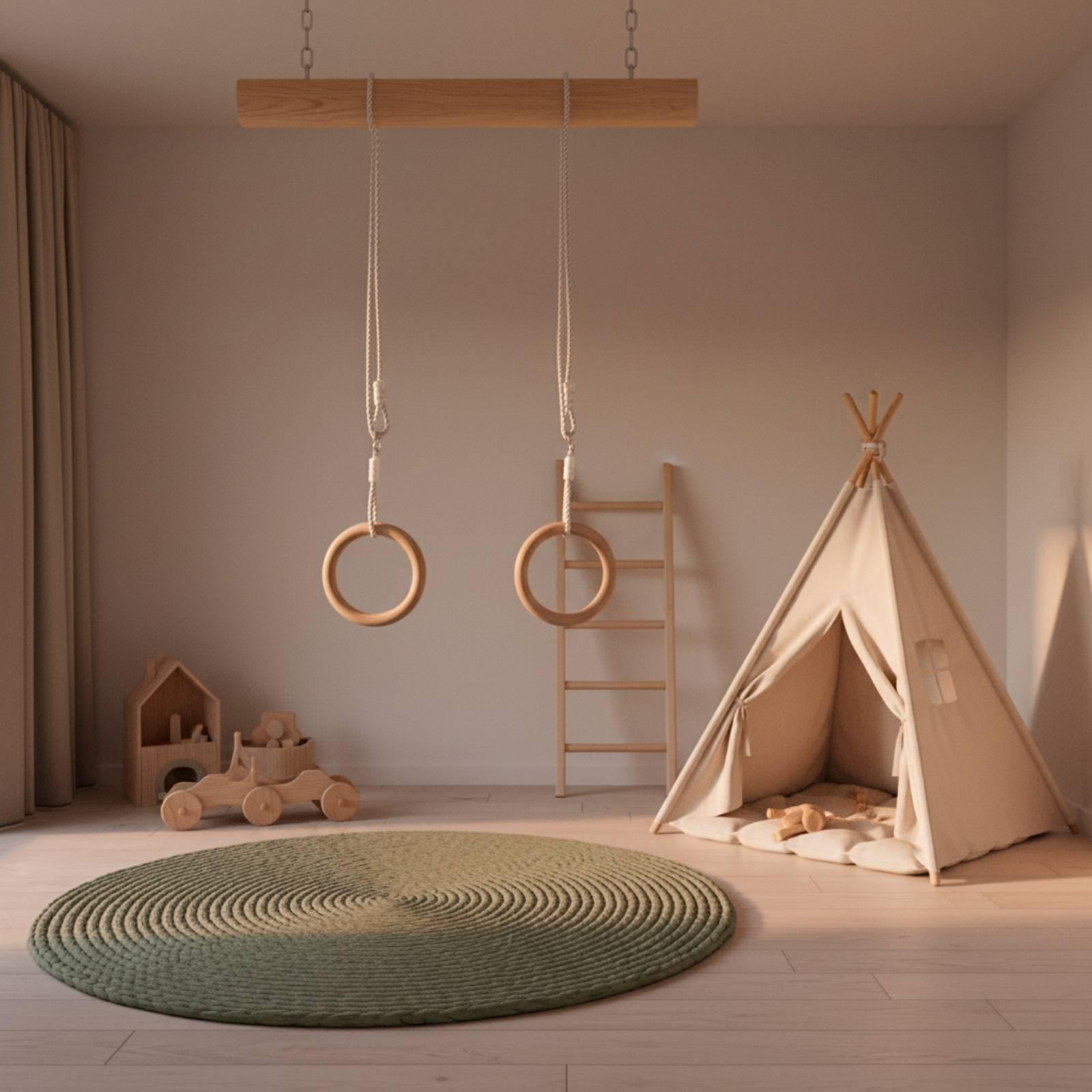 Adjustable Children Gymnastic  - Gymnastic Ring 评论和价格