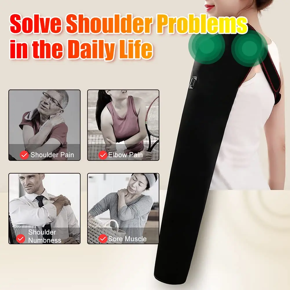 Long Arm Heating Massage Suppo - Wrist Wraps 评论和价格