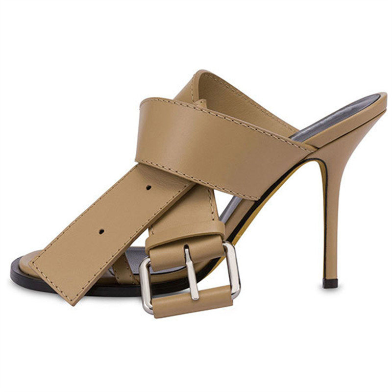 Women Summer High Heeled Shoes - Crossfit Belt 评论和价格