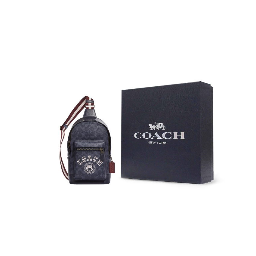 COACH West Coated Canvas With  - Chalk Bag 评论和价格