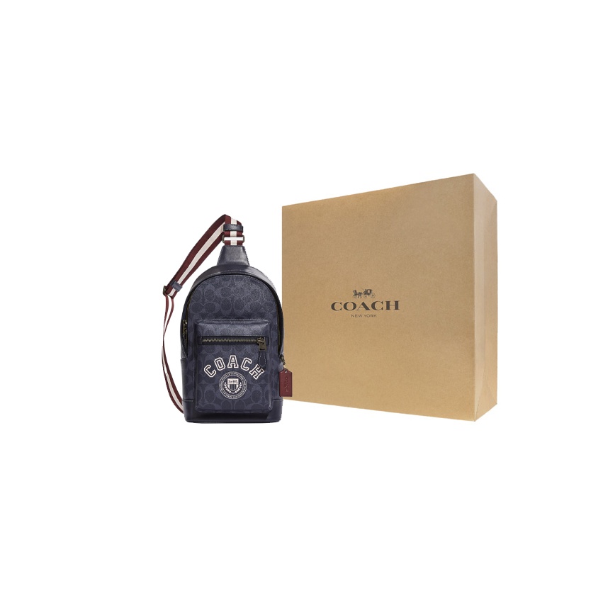 COACH West Coated Canvas With  - Chalk Bag 评论和价格