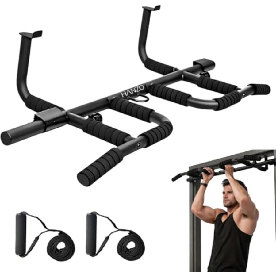 Doorway Pull Up Bar Set with S - Pull Up Bar 评论和价格
