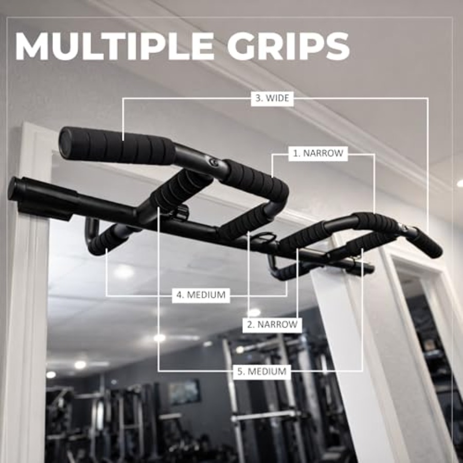 Doorway Pull Up Bar Set with S - Pull Up Bar 评论和价格