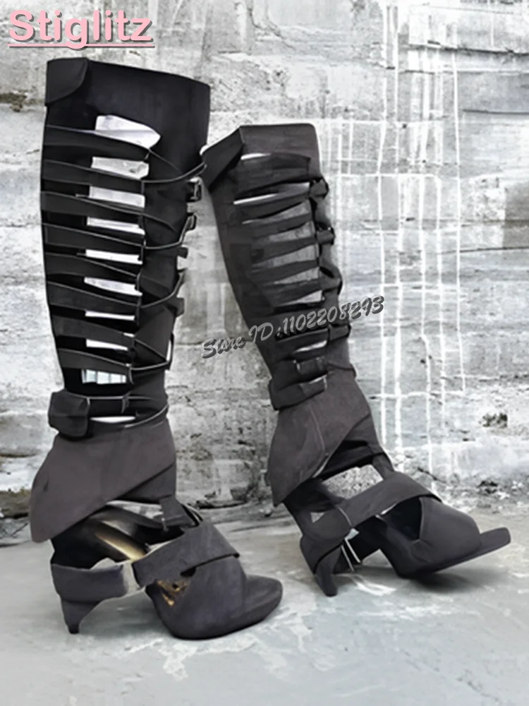 Retro Cross-tied Roman Sandals - Crossfit Belt 评论和价格