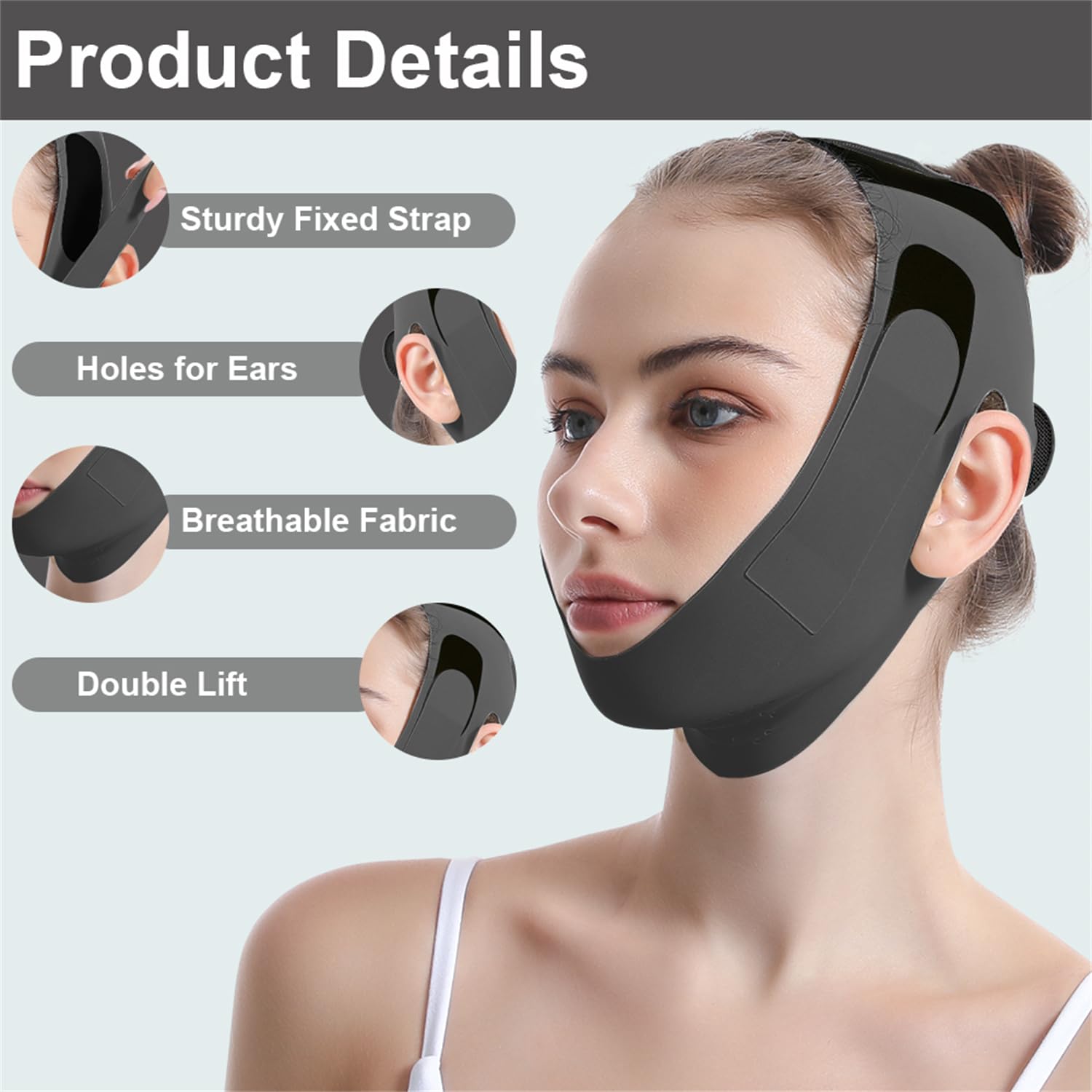Face Lift Tape Chin Strap For  - Lifting Belt 评论和价格