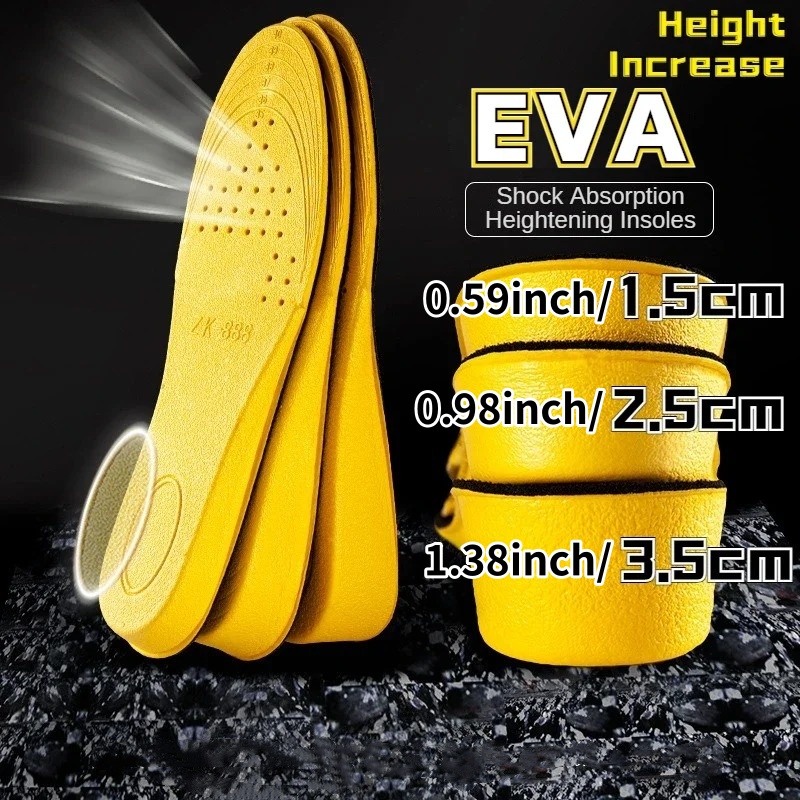 1 Pair 1.5-3.5cm Invisiable He - Weightlifting Shoes 评论和价格
