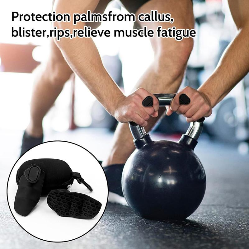 2Pcs Gym Grips Anti-Slip Grip  - Weightlifting Gloves 评论和价格