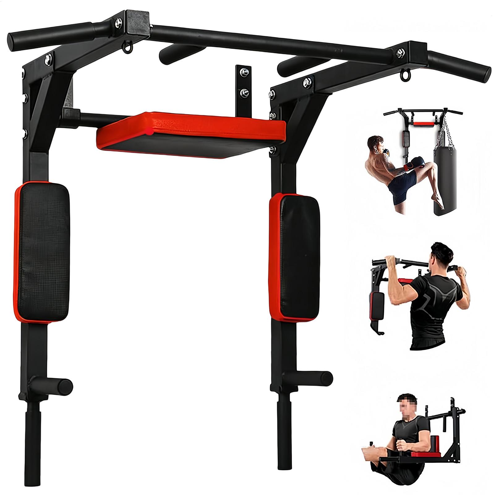 Wall-Mounted Pull-up Bar Fitne - Pull Up Bar 评论和价格
